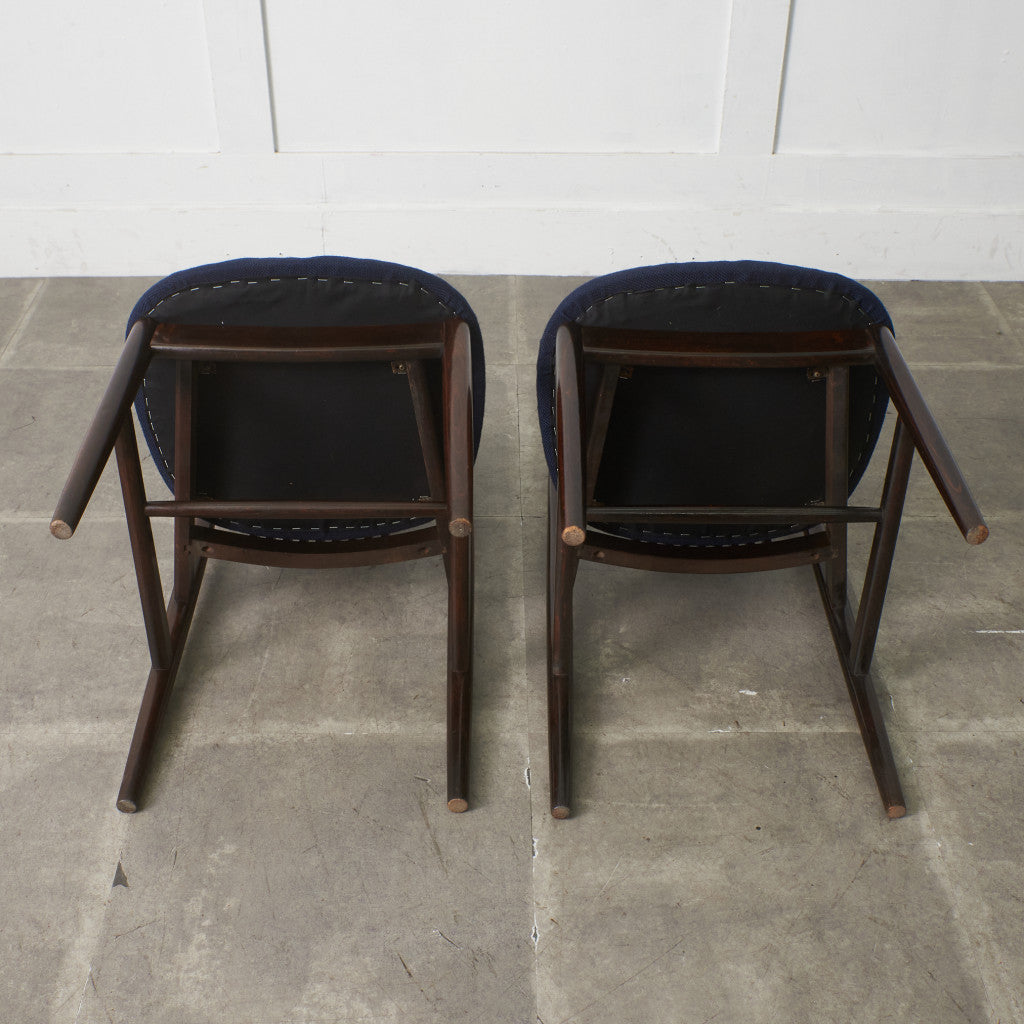 ダイニングチェア 2脚セット / 張替済