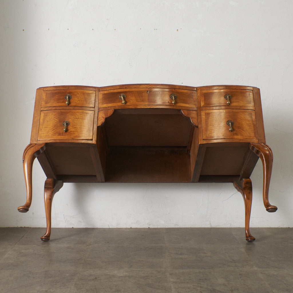 英国アンティーク 両袖デスク