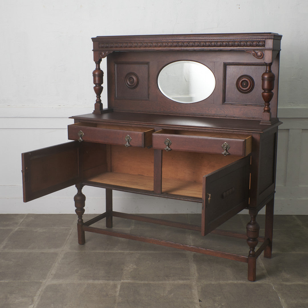 英国アンティーク ミラーバックサイドボード – rocca rocca