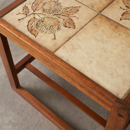 ヴィンテージ タイルトップ コーヒーテーブル