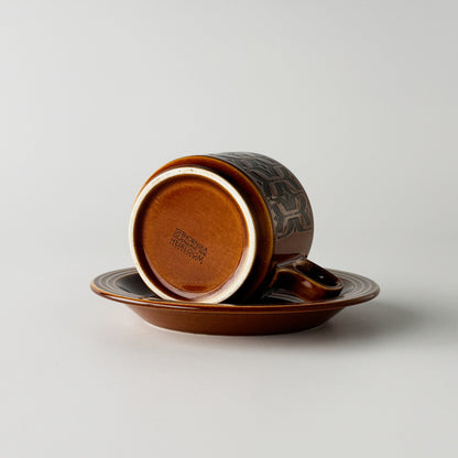 HEIRLOOM エアルーム カップ&ソーサー Autumn brown