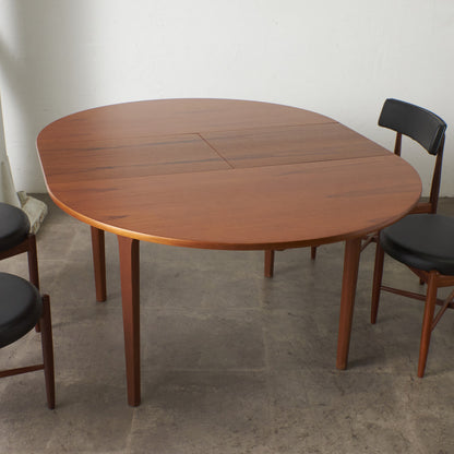 エクステンション ラウンド ダイニングテーブル