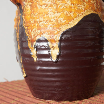 西ドイツヴィンテージ Fat lava フラワーベース