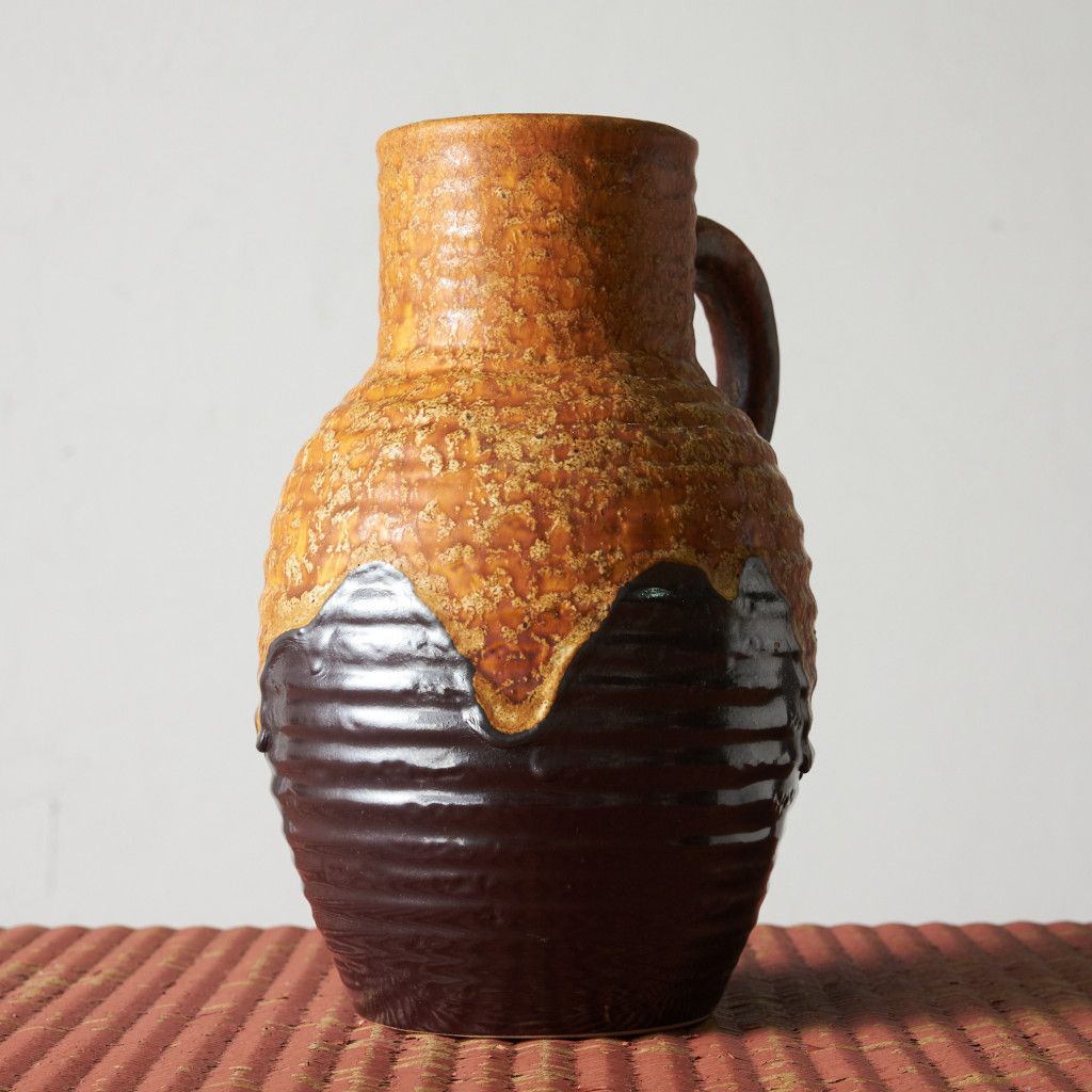 西ドイツヴィンテージ Fat lava フラワーベース