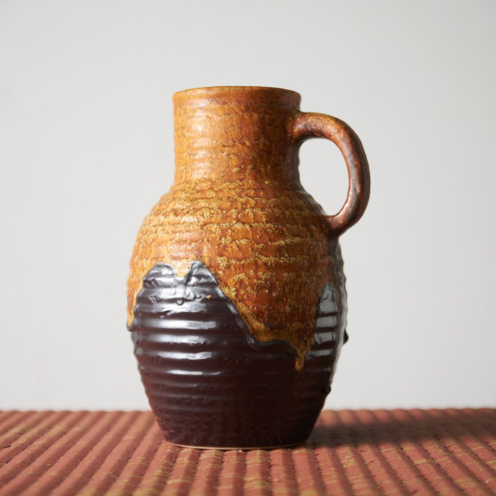 西ドイツヴィンテージ Fat lava フラワーベース