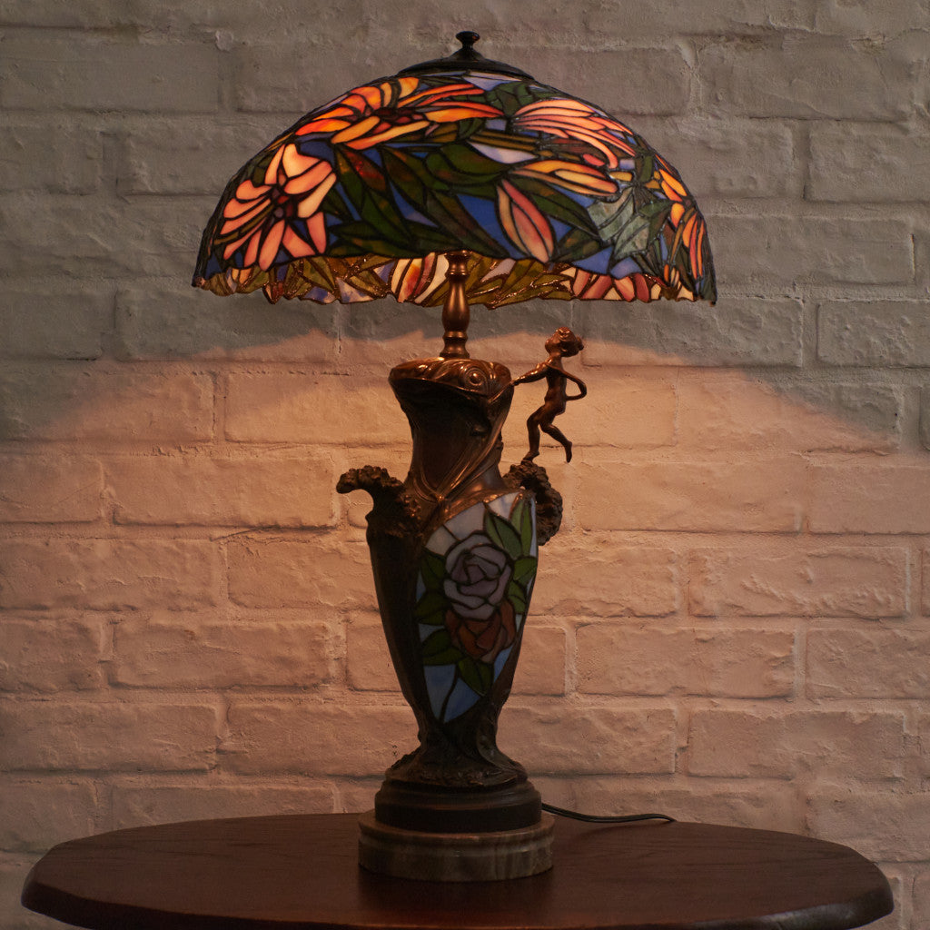 ステンドグラス ティファニーランプ