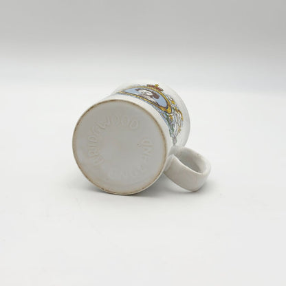 エリザベス女王 シルバージュビリー マグカップ