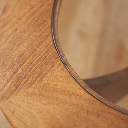 astro オーバルコーヒーテーブル