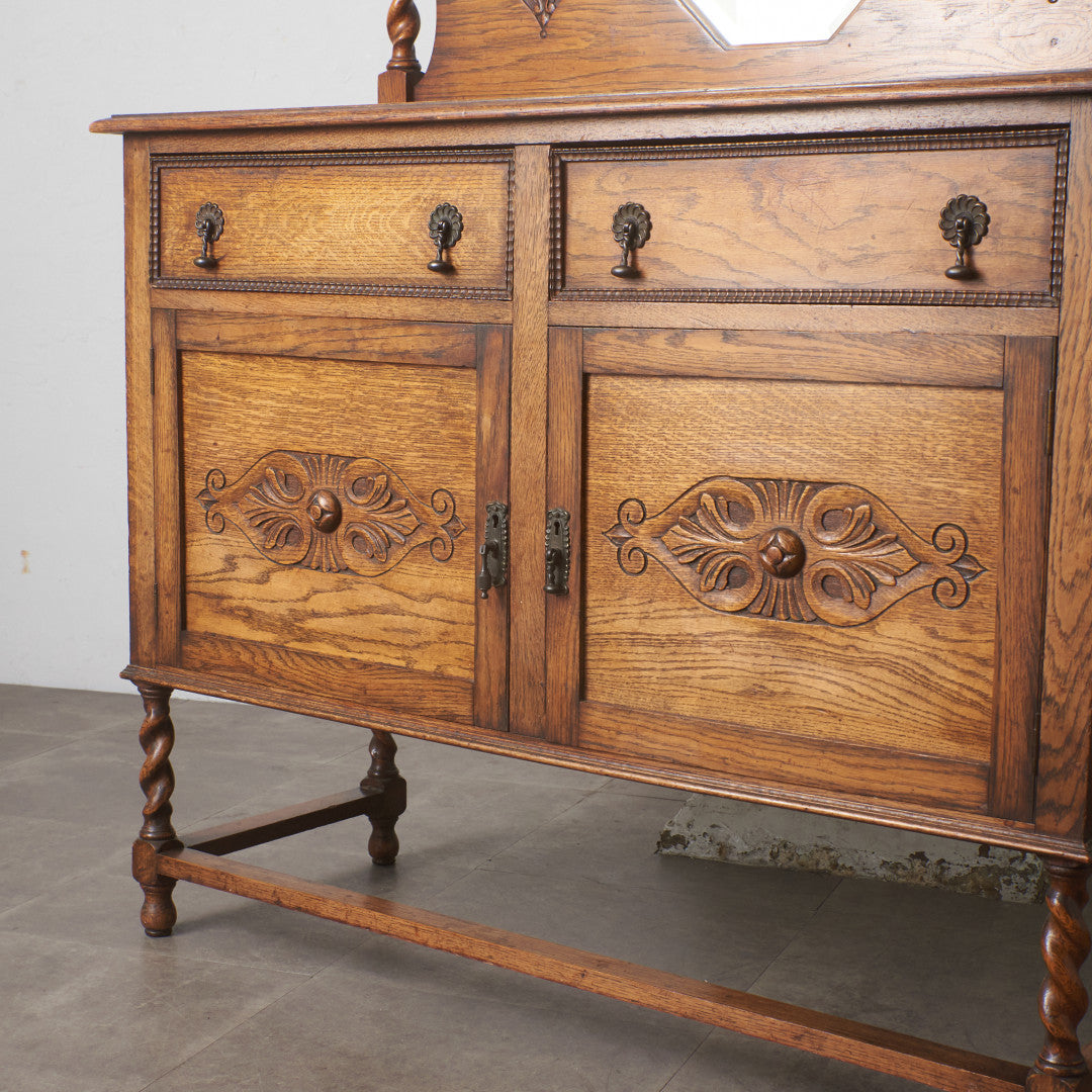 英国アンティーク ミラーバックサイドボード – rocca rocca