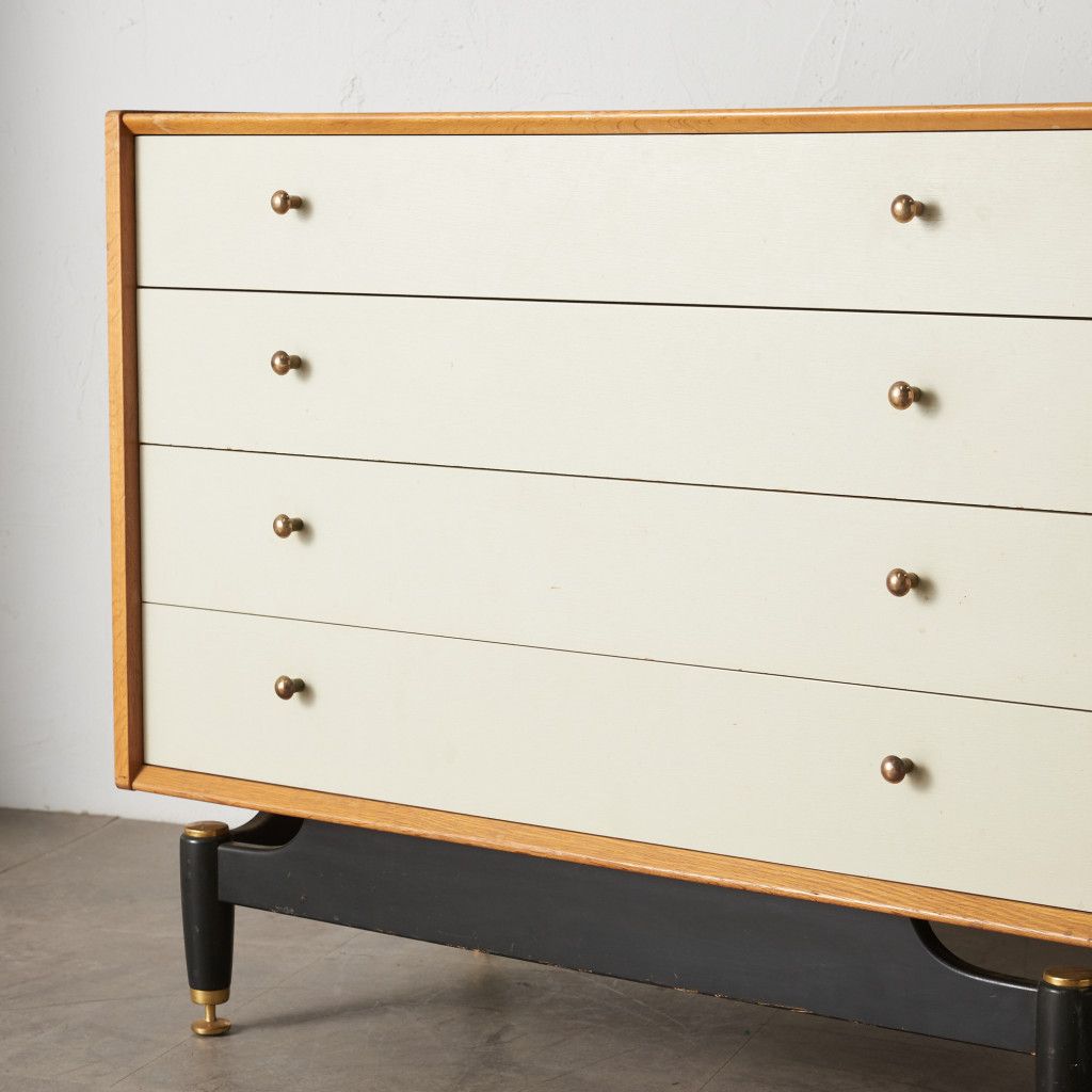 Chinese white ワイドチェスト (B917)