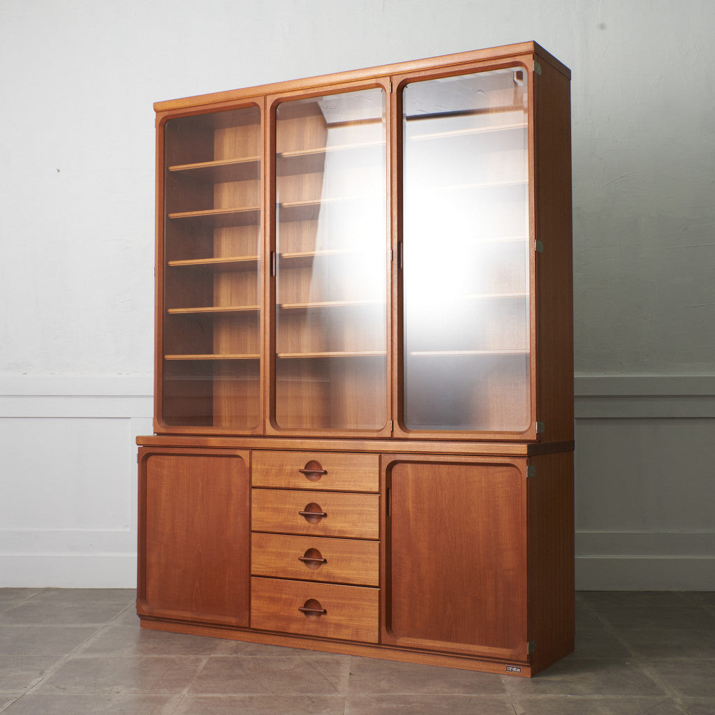 ヴィンテージ チーク材 カップボード