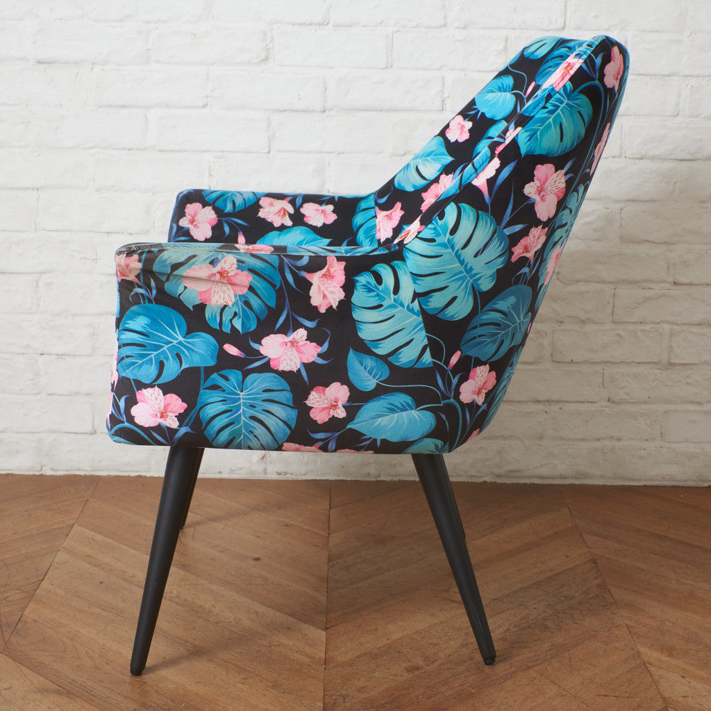 FLOWER POWEＲ BLUE アームチェア