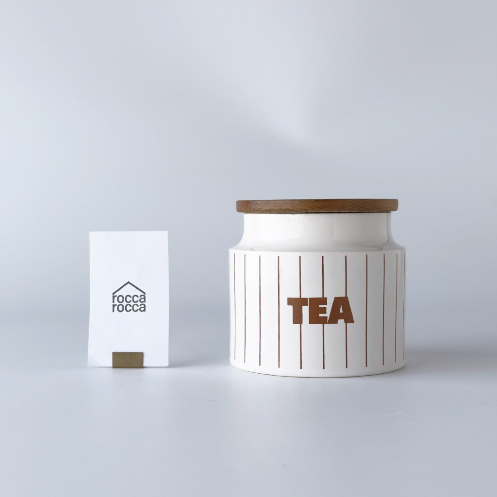 STRIPE ストライプ キャニスター "TEA"