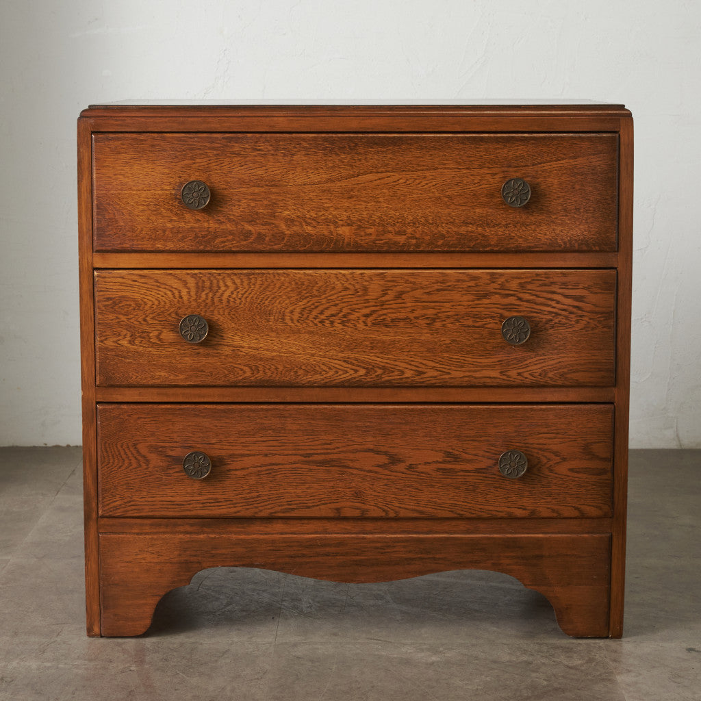 英国クラシック 3段チェスト