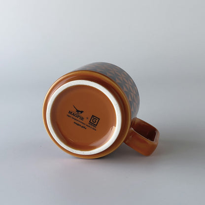 Hornsea x Magpie マグカップ Backgammon Orange