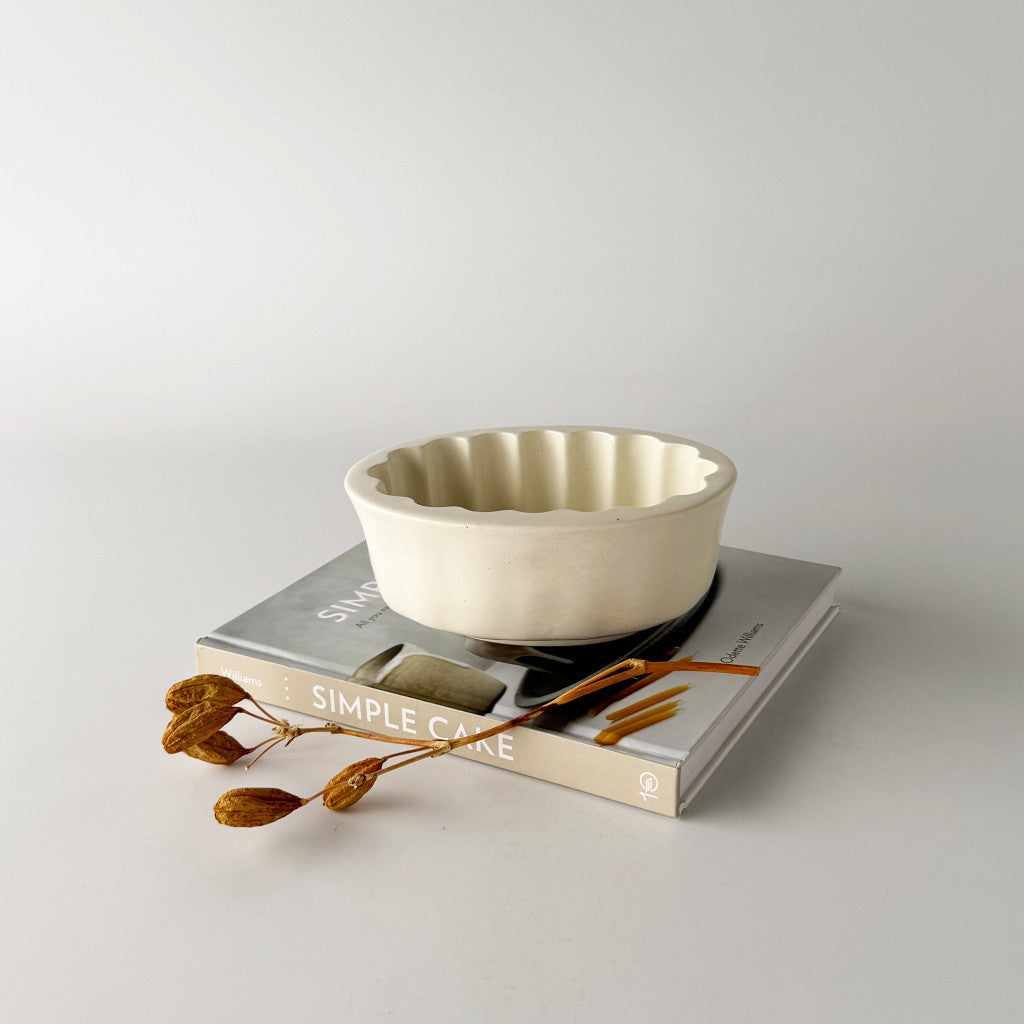 英国ヴィンテージ 陶器製 ゼリーモールド