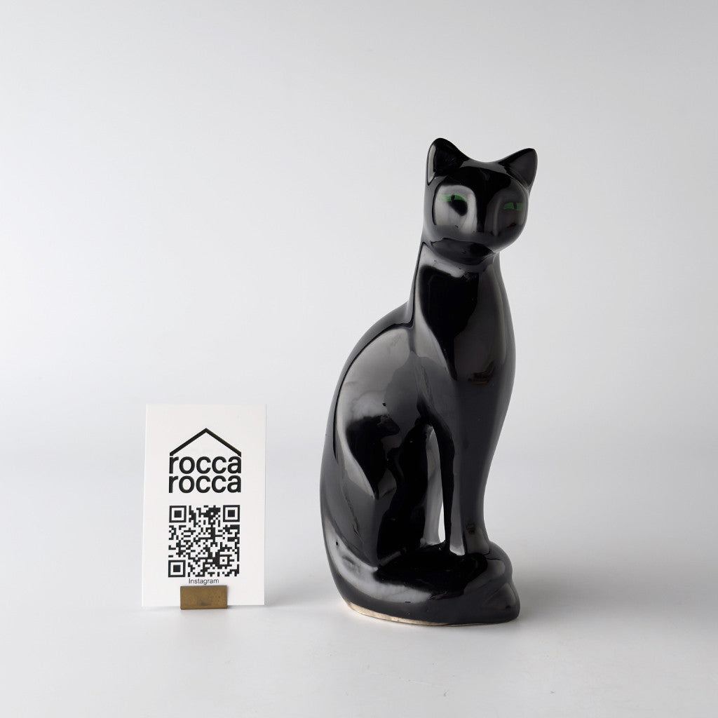 英国ヴィンテージ 黒猫のフィギュリン – rocca rocca