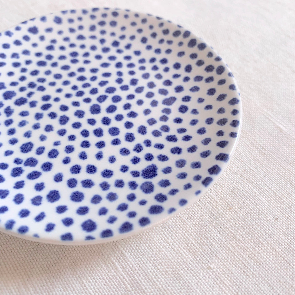 マリアンヌハルバーグ 瀬戸焼 豆皿 ドット