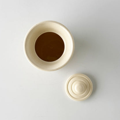 ヴィンテージ 蓋付きジャー