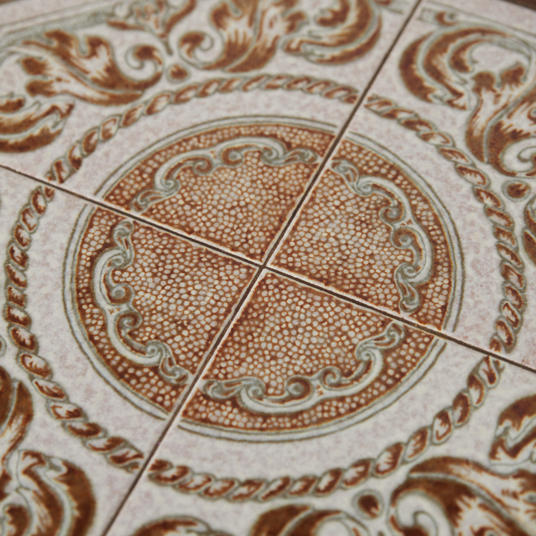 ヴィンテージ タイルトップ コーヒーテーブル