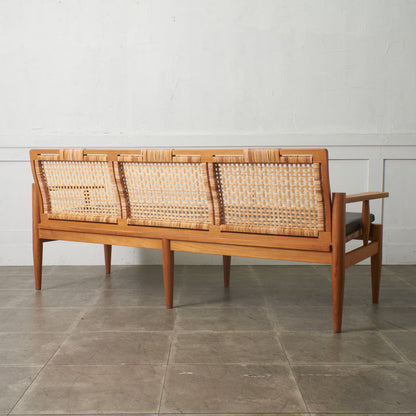 ヴィンテージスタイル トリプルソファ