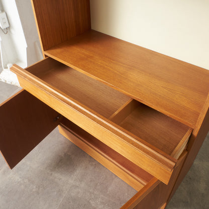 英国ヴィンテージ ウォールユニットシェルフ