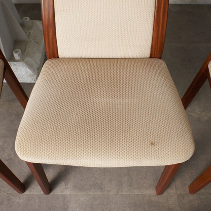 ヴィンテージ ダイニングチェア(4578D) 4脚セット｜ジープラン G-PLAN｜レスリー・G・ダンディ Leslie・G・Dandy