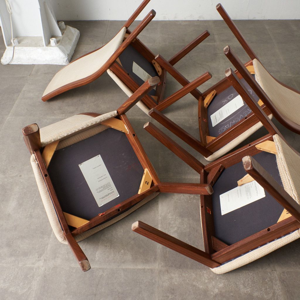 ヴィンテージ ダイニングチェア(4578D) 4脚セット｜ジープラン G-PLAN｜レスリー・G・ダンディ Leslie・G・Dandy