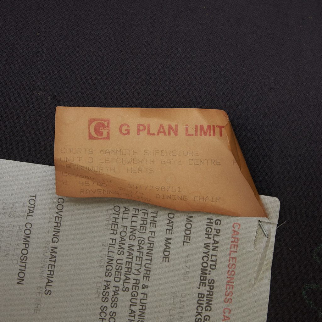 ヴィンテージ ダイニングチェア(4578D) 4脚セット｜ジープラン G-PLAN｜レスリー・G・ダンディ Leslie・G・Dandy