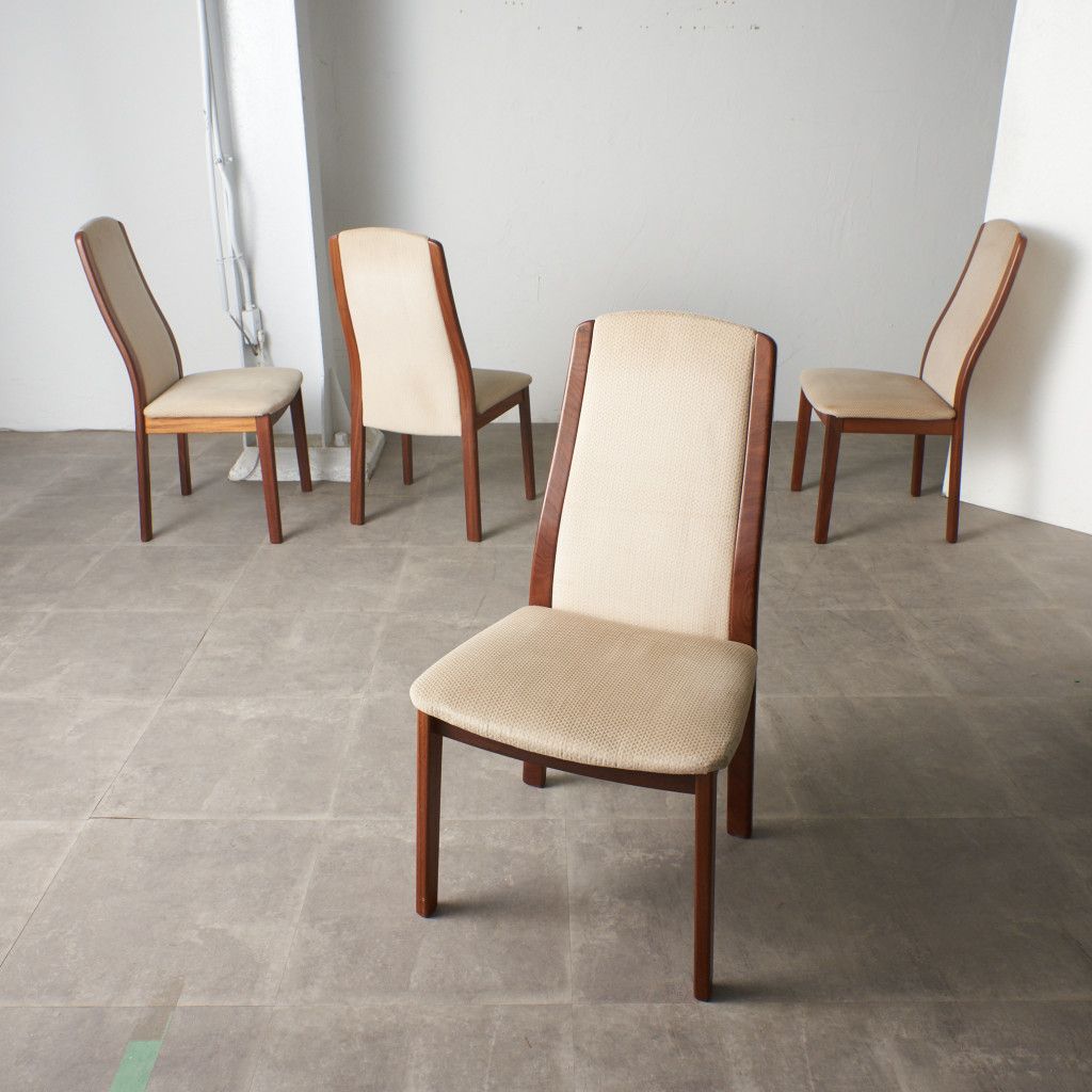 ヴィンテージ ダイニングチェア(4578D) 4脚セット｜ジープラン G-PLAN｜レスリー・G・ダンディ Leslie・G・Dandy