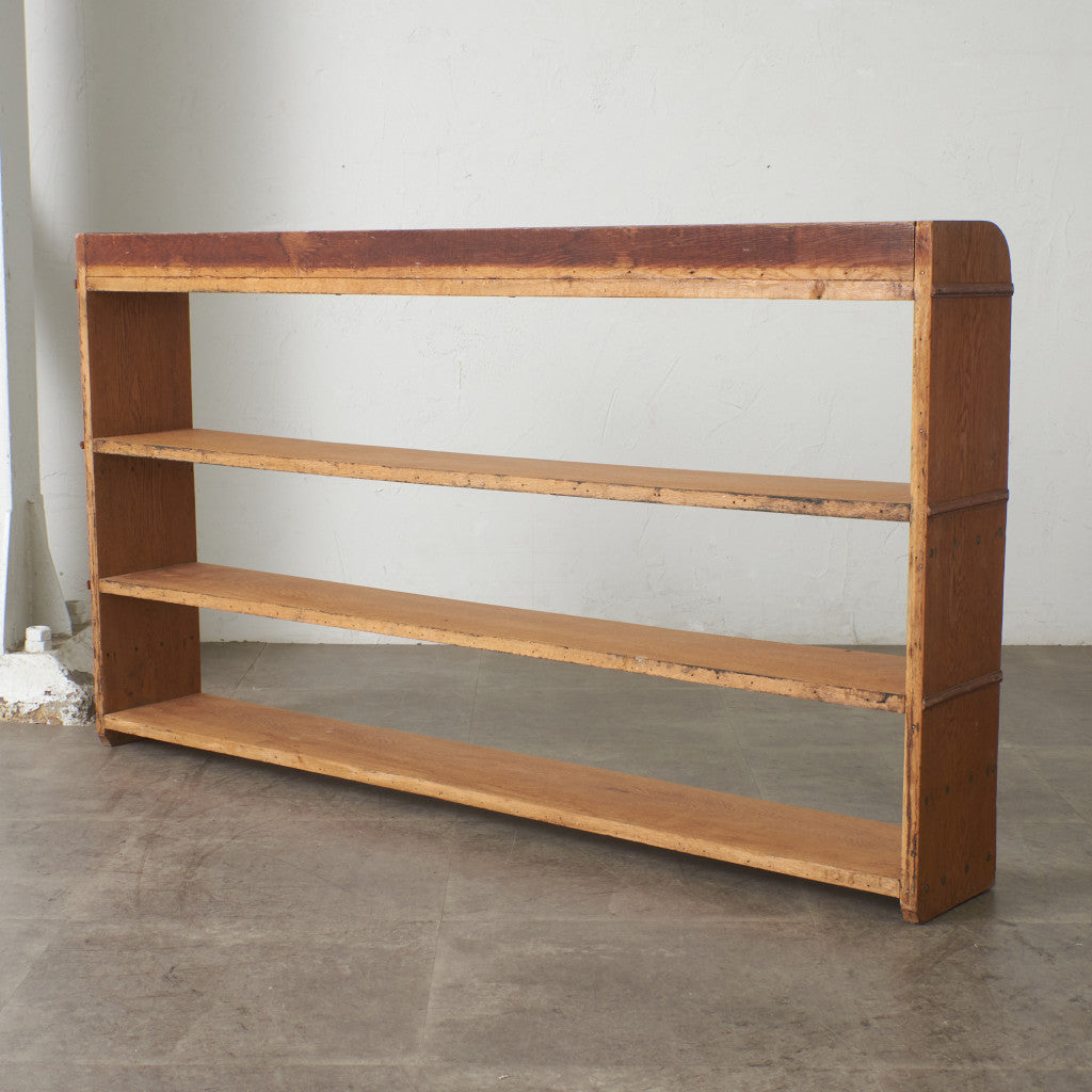 英国アンティーク オープンシェルフ