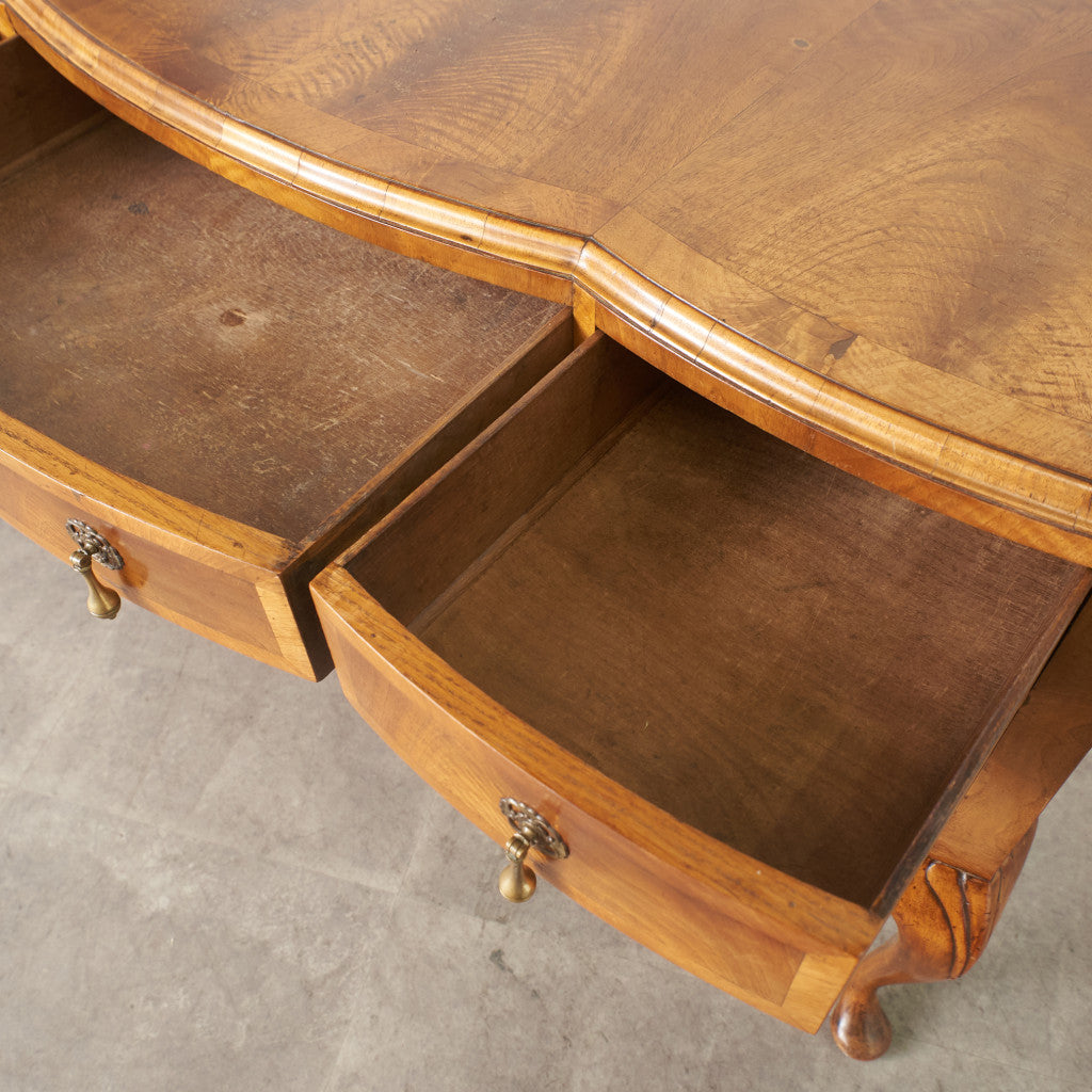 英国アンティーク 両袖デスク