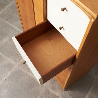 Chinese white トールボーイ ワードローブ