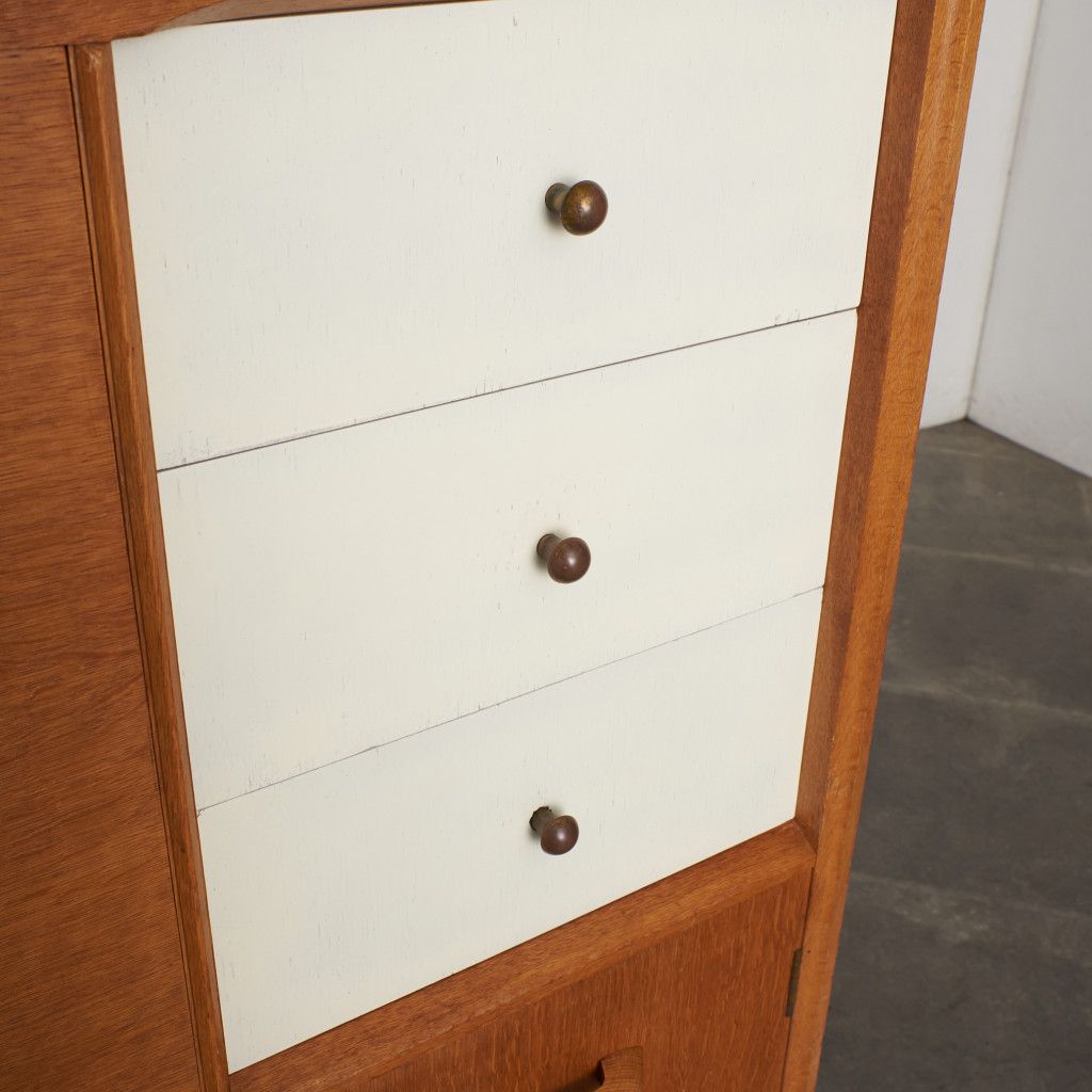 Chinese white トールボーイ ワードローブ