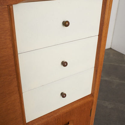 Chinese white トールボーイ ワードローブ