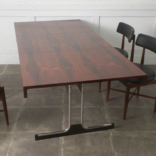 ローズウッド材 エクステンション ダイニングテーブル