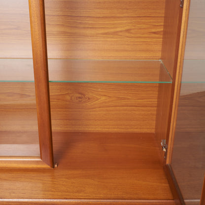 ヴィンテージ ガラスキャビネット