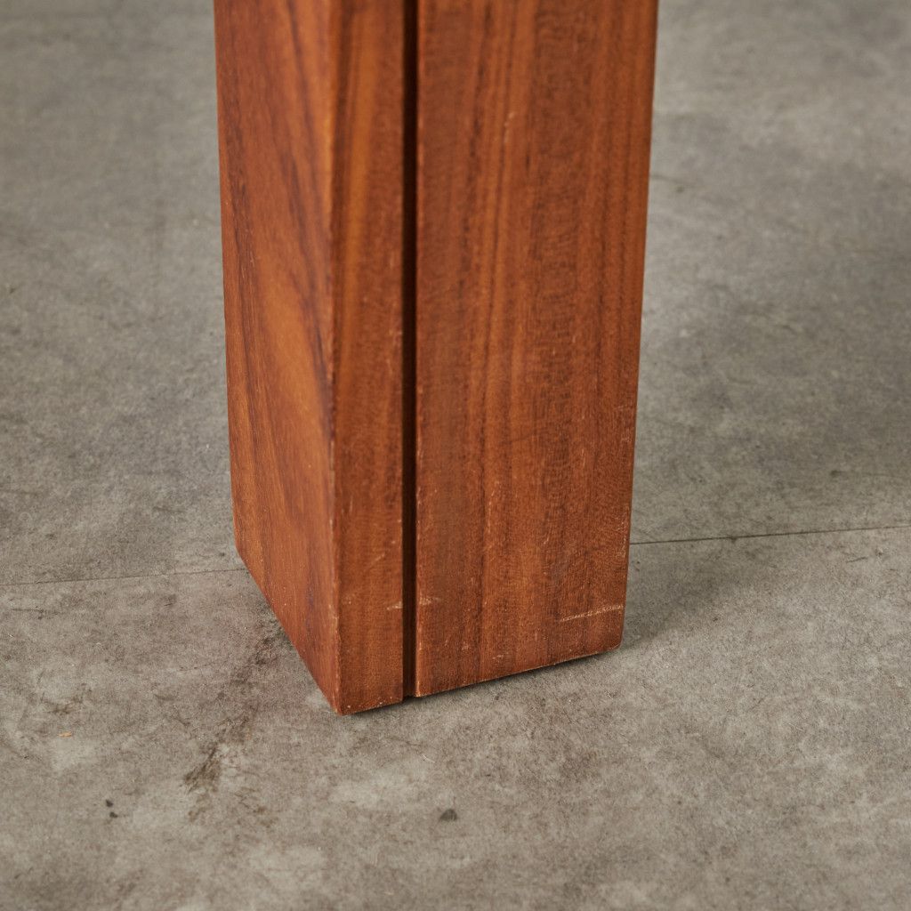 ロングジョン ガラストップ コーヒーテーブル (3578D)