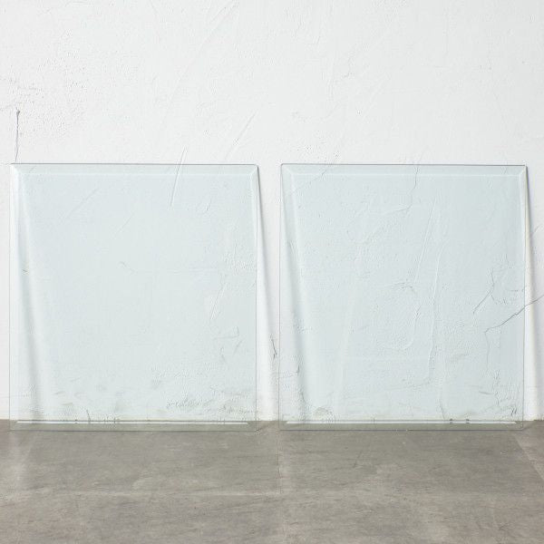 ロングジョン ガラストップ コーヒーテーブル (3578D)