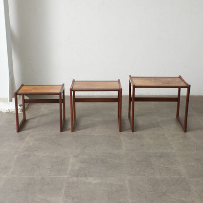 cork ヴィンテージ ネストテーブル (3577D)