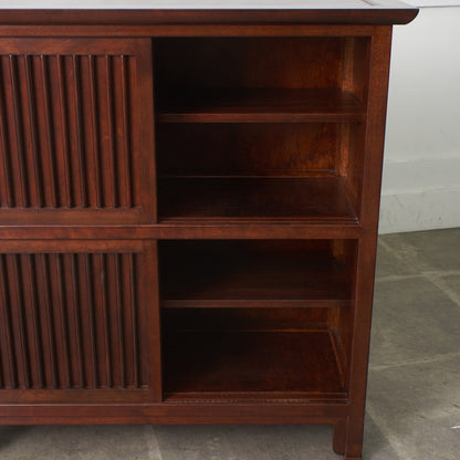 A型 舞良茶タンス