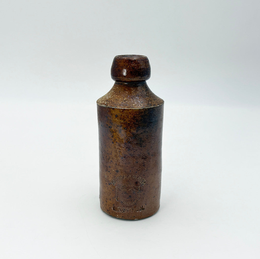 英国アンティーク 陶器製 ボトル