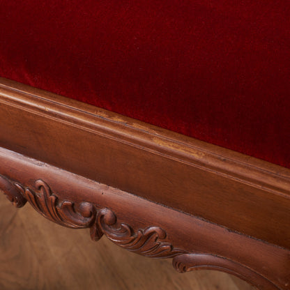 英国クラシック スツール / 張替済