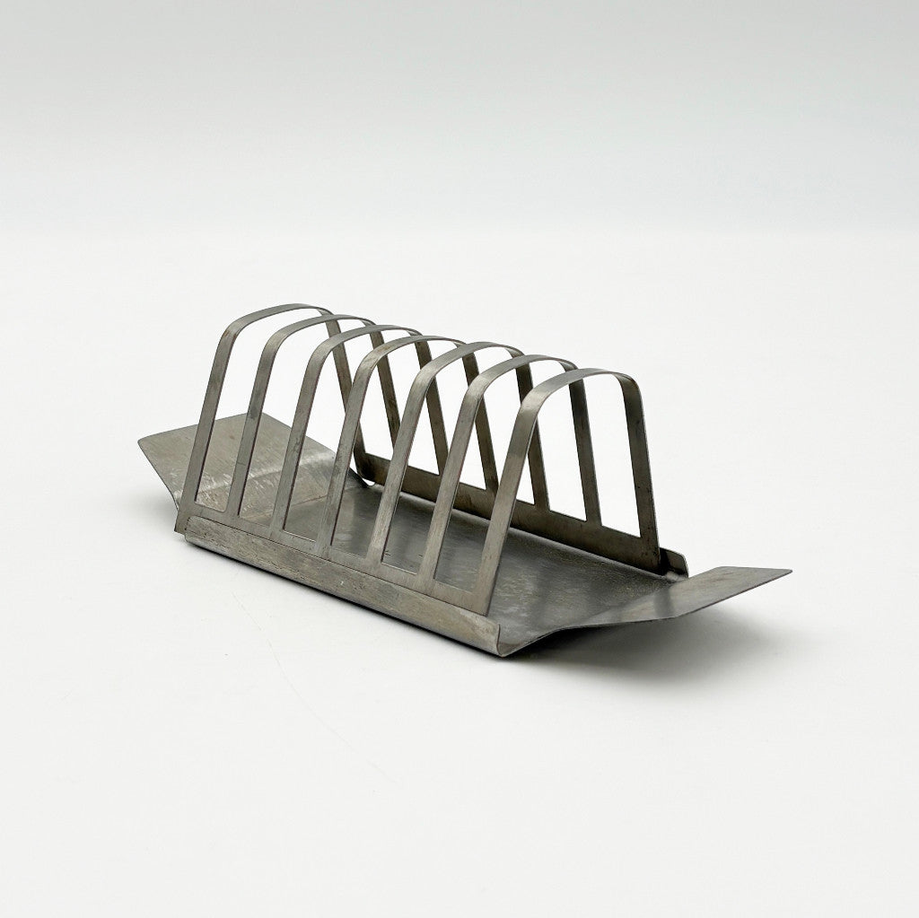 英国ヴィンテージ ステンレス トーストラック