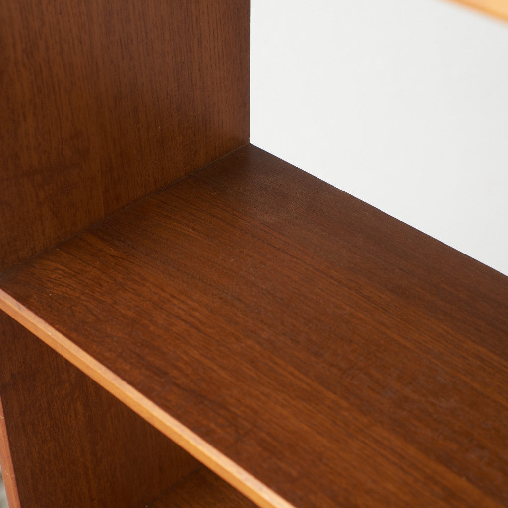 ヴィンテージ ビューロー付きブックケース