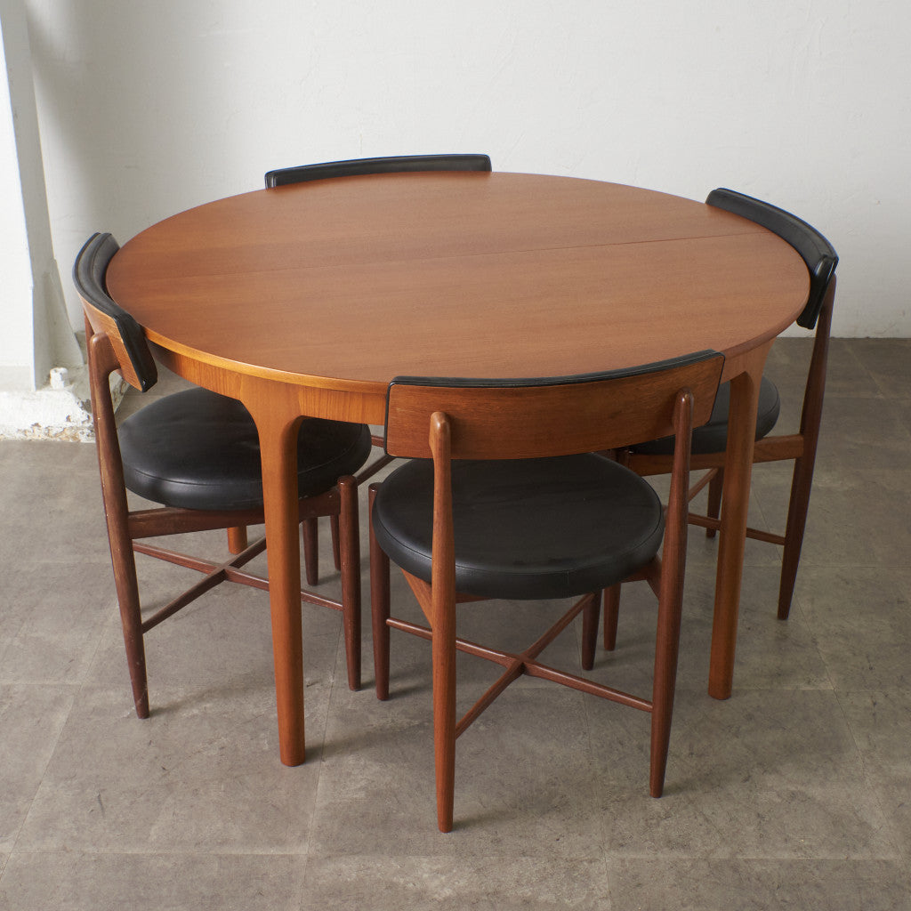 エクステンション ラウンドダイニングテーブル