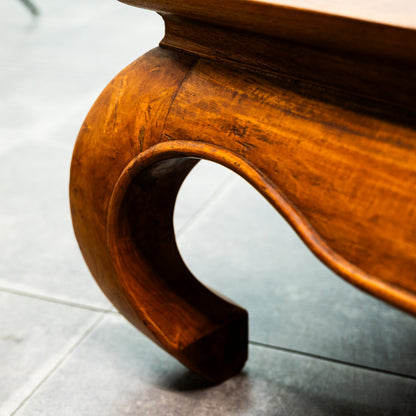 チーク無垢材 オピウムテーブル