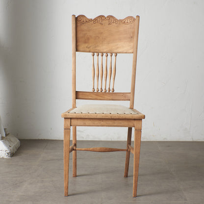 ストリップド加工 ダイニングチェア / 張替済