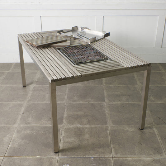 ガーデンユニットテーブル & グリル セット