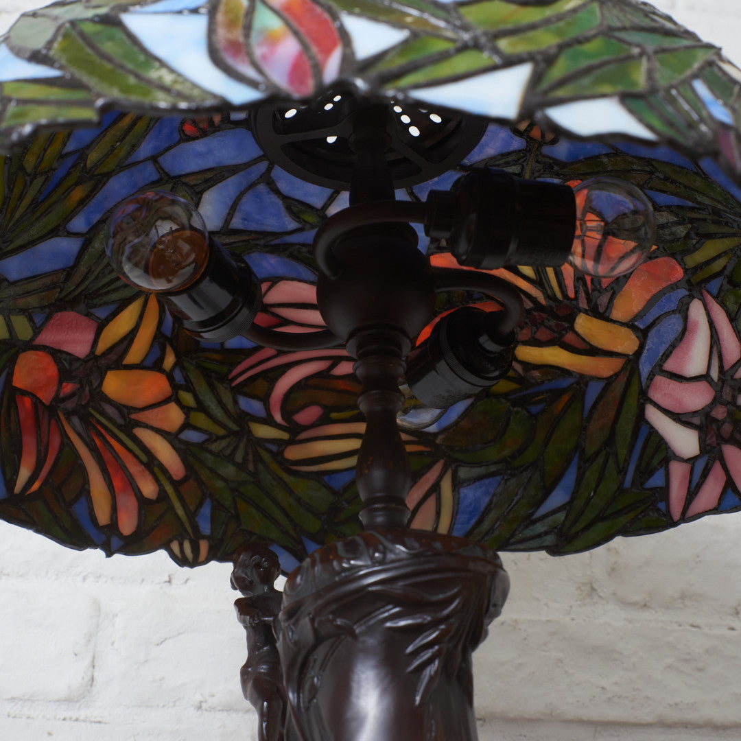 ステンドグラス ティファニーランプ